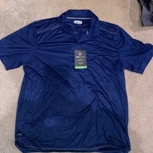 Navy Blue Mens Polo Shirt